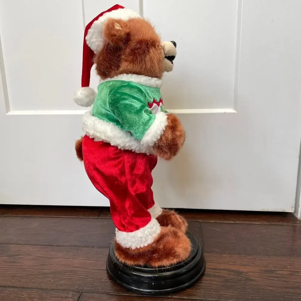 Vintage Gemmy Christmas Bear Shake your Booty 2005 Sound Dance Animated READ